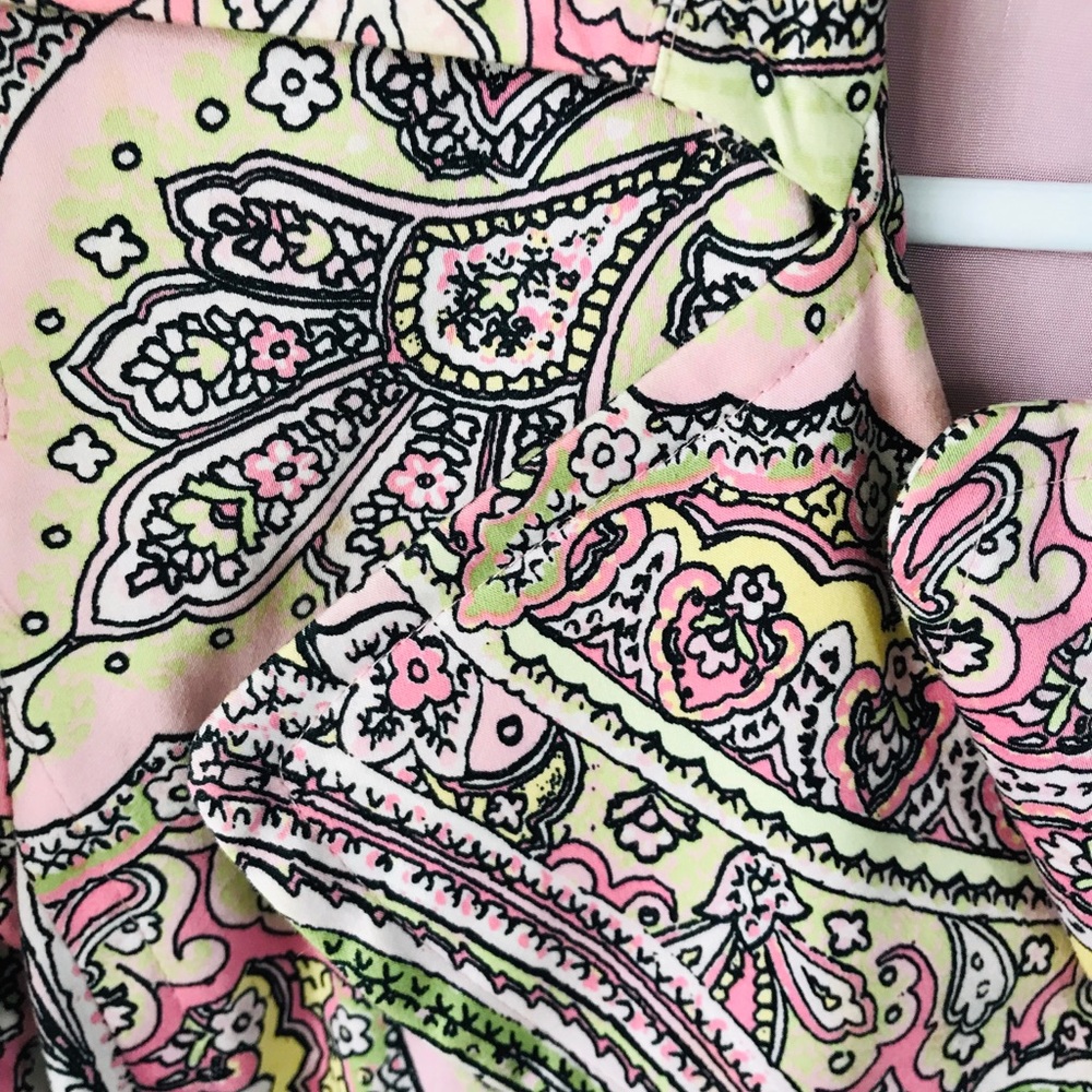 Zara paisley spring trench